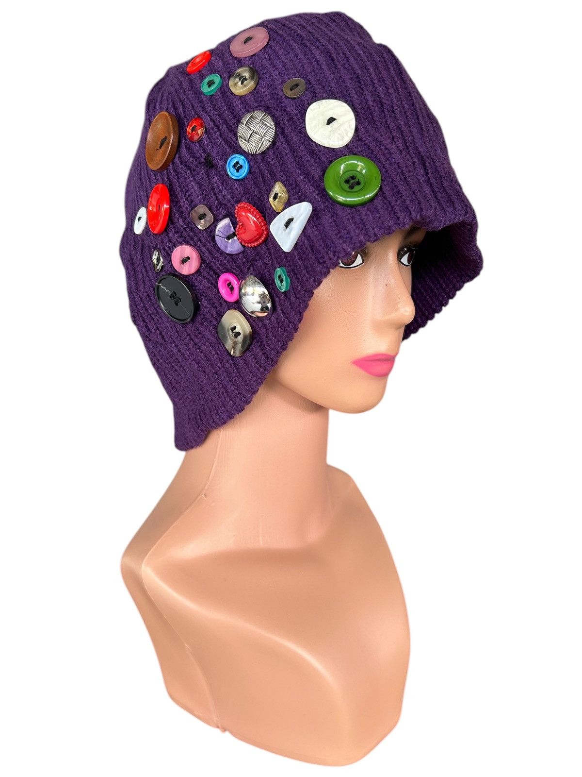 Japanese Brand × Kapital × Vintage Japanese Style Custom Rare big Beanie Hats Size ONE SIZE - 1 Thumbnail