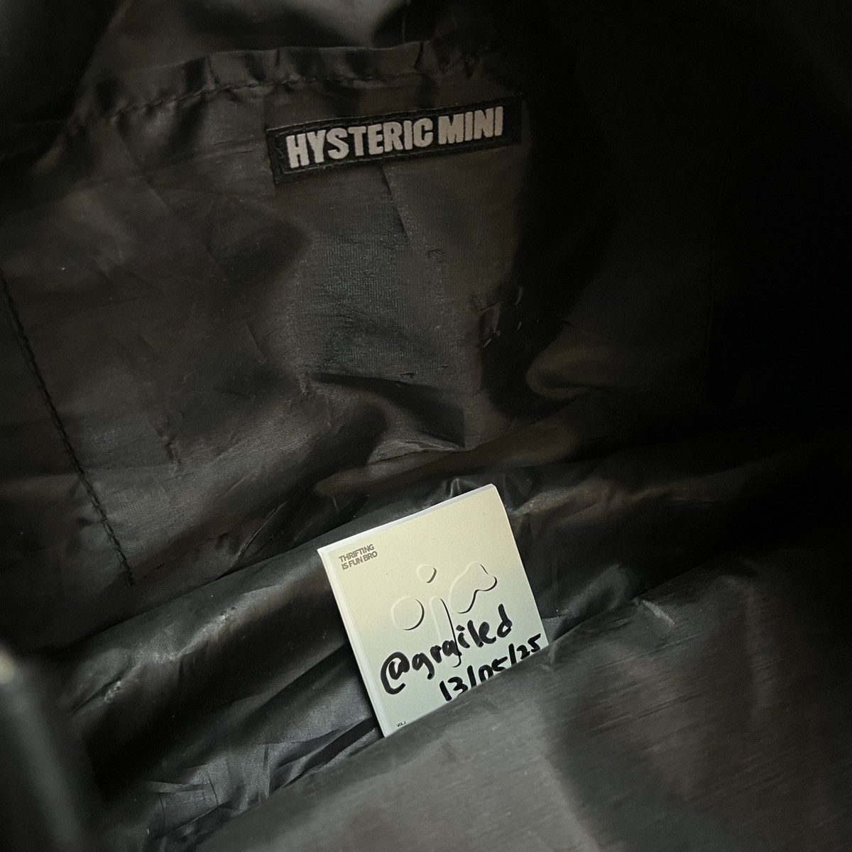 Hysteric Glamour × Japanese Brand Hysteric Glamour Big Logo Tote Bag Size ONE SIZE - 4 Thumbnail