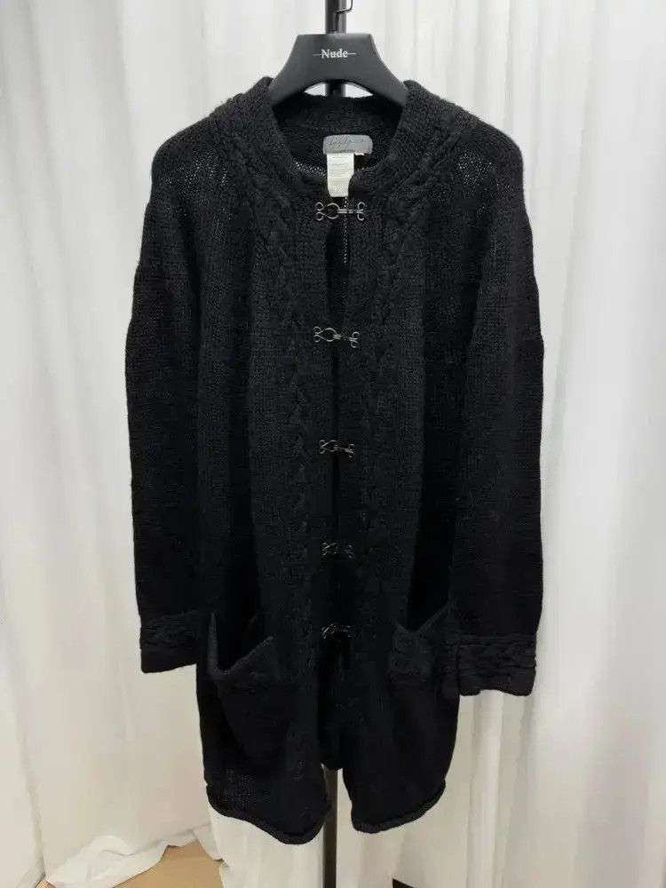 Yohji Yamamoto Yohji Yamamoto Pour Homme Knitwear Coat Size US M / EU 48-50 / 2 - 1 Thumbnail