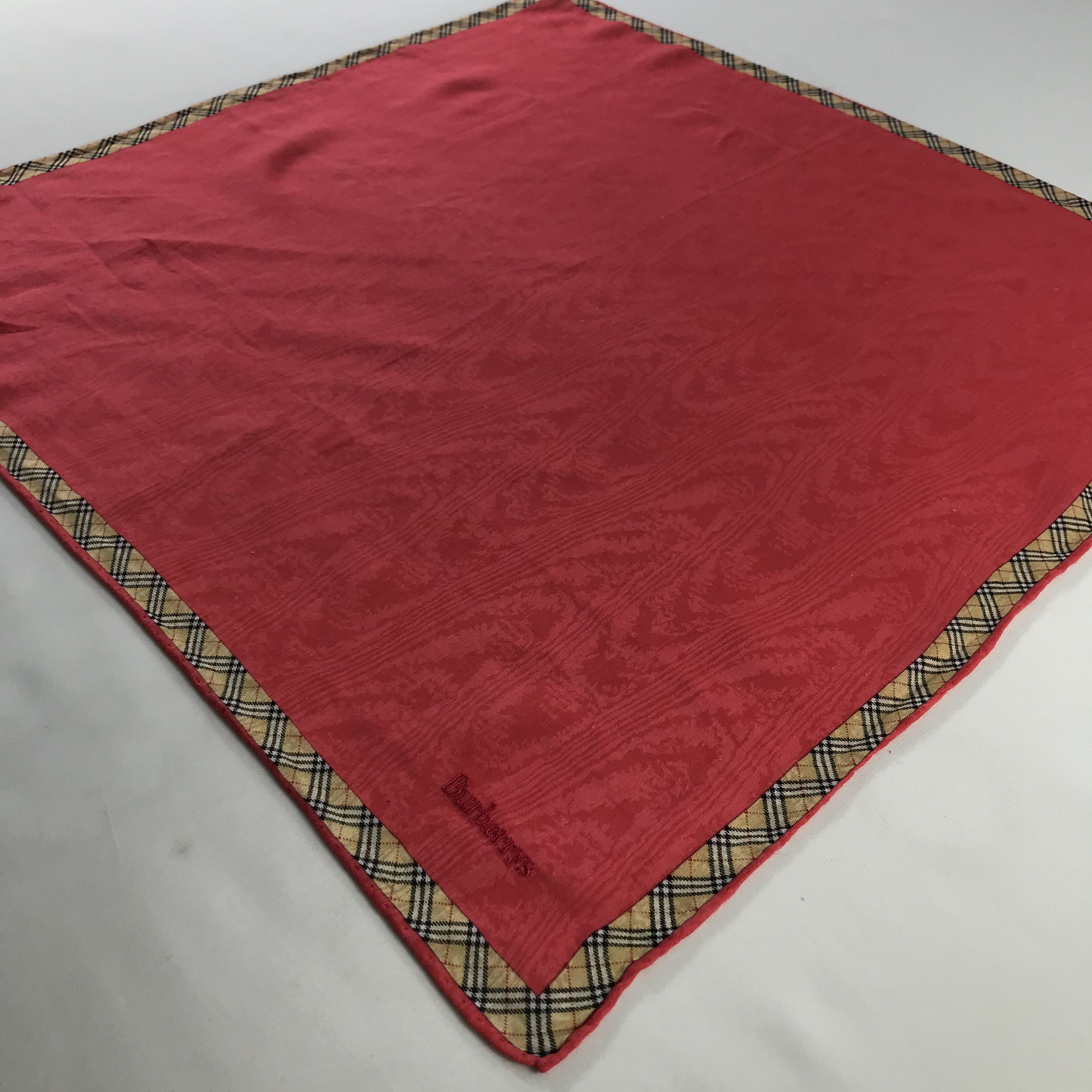 Burberry × Vintage Burberry Bandana / Handkerchief / Neckerchief - S1154 Size ONE SIZE - 2 Thumbnail