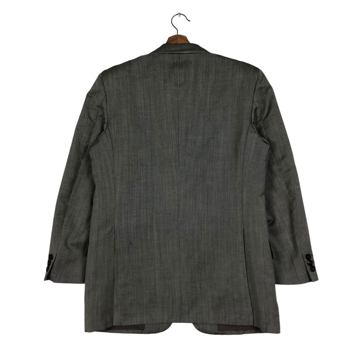 Balenciaga 📌Vintage Balenciaga Paris Coats Striped Double Breast Size US M / EU 48-50 / 2 - 9 Thumbnail