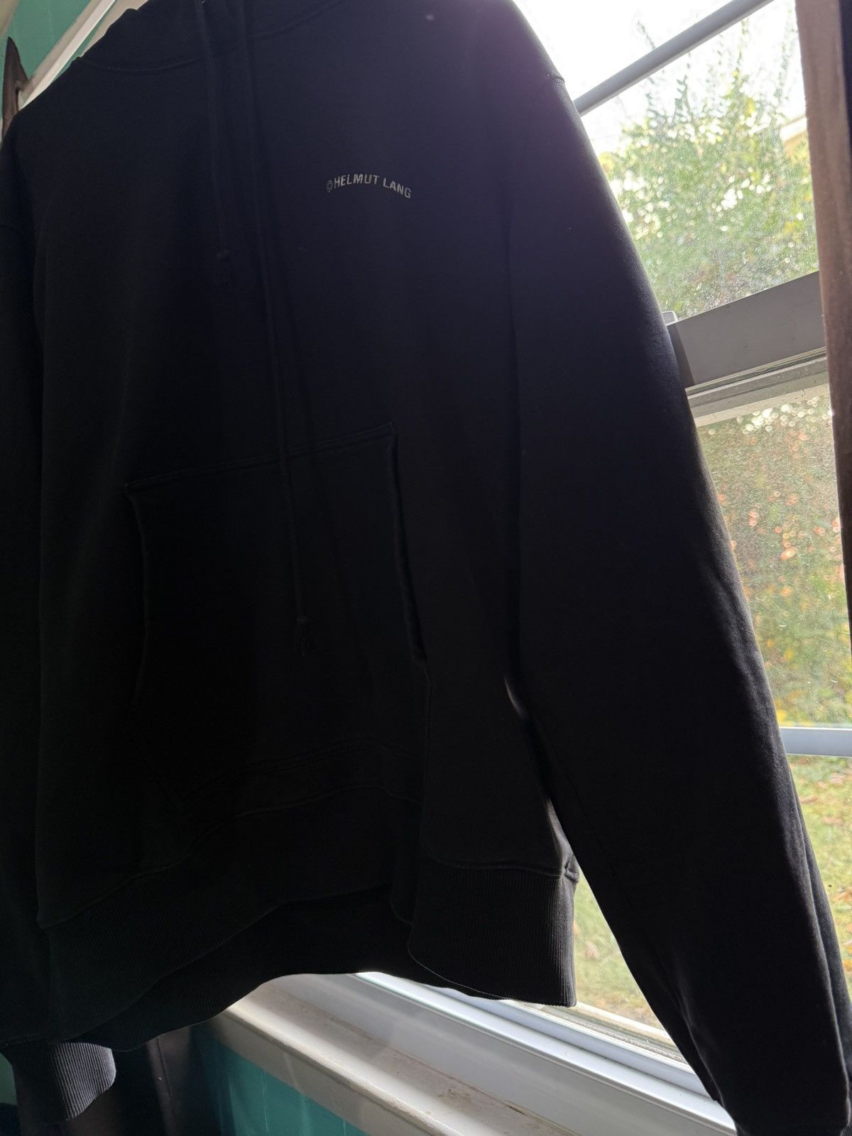 Helmut Lang Helmet Lang Graphic Hoodie Size US XL / EU 56 / 4 - 4 Thumbnail