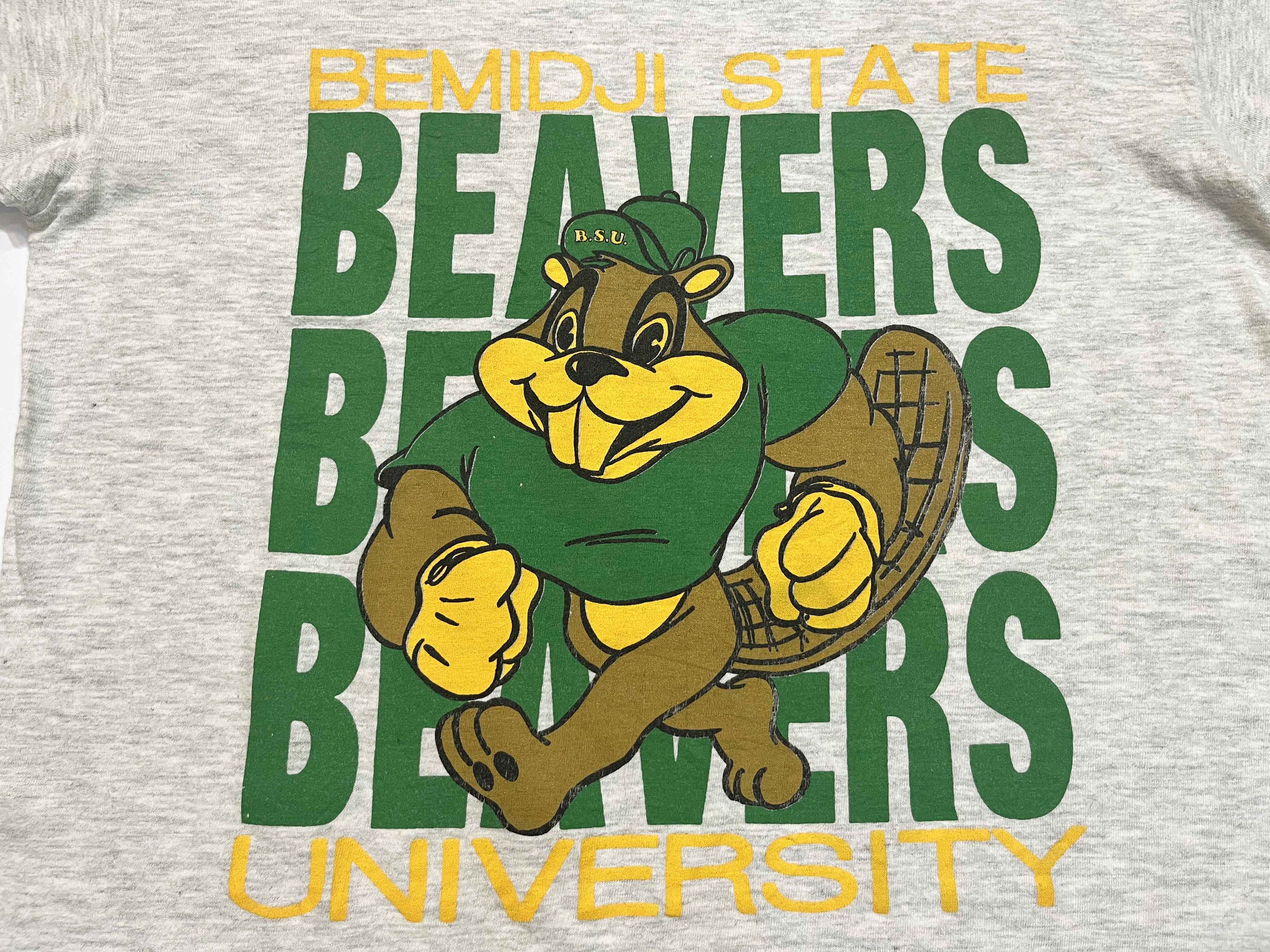 Vintage Vintage BSU Bemidji State Beavers University NCAA T-Shirt Size US L / EU 52-54 / 3 - 2 Thumbnail
