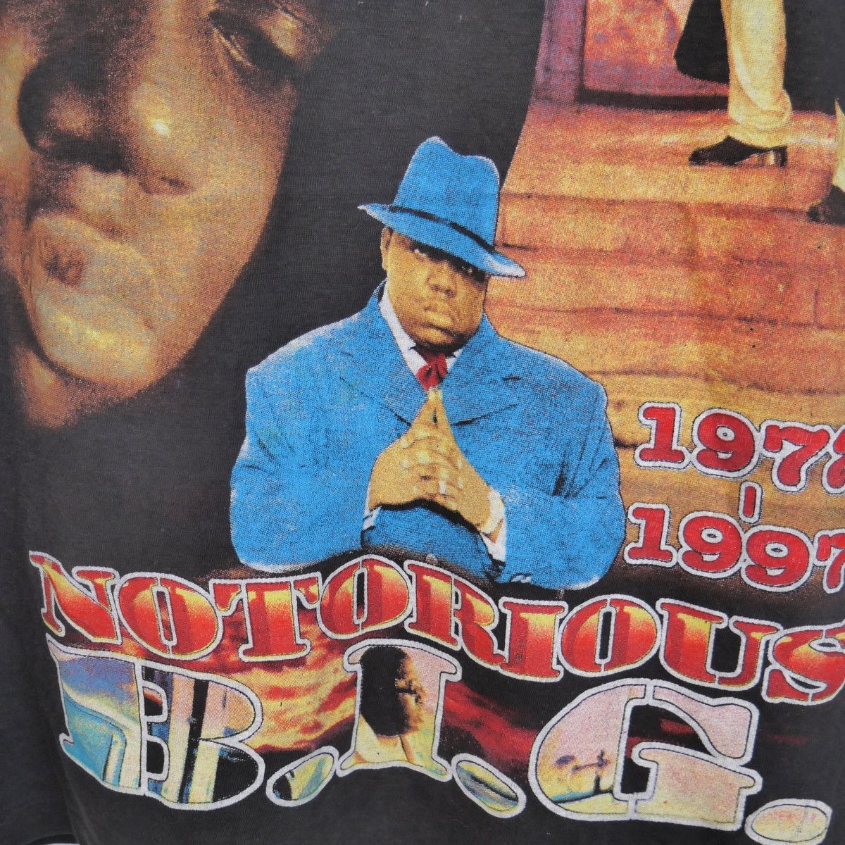 Other Vintage Notorious BIG 0s Shirt Size US XL / EU 56 / 4 - 4 Thumbnail