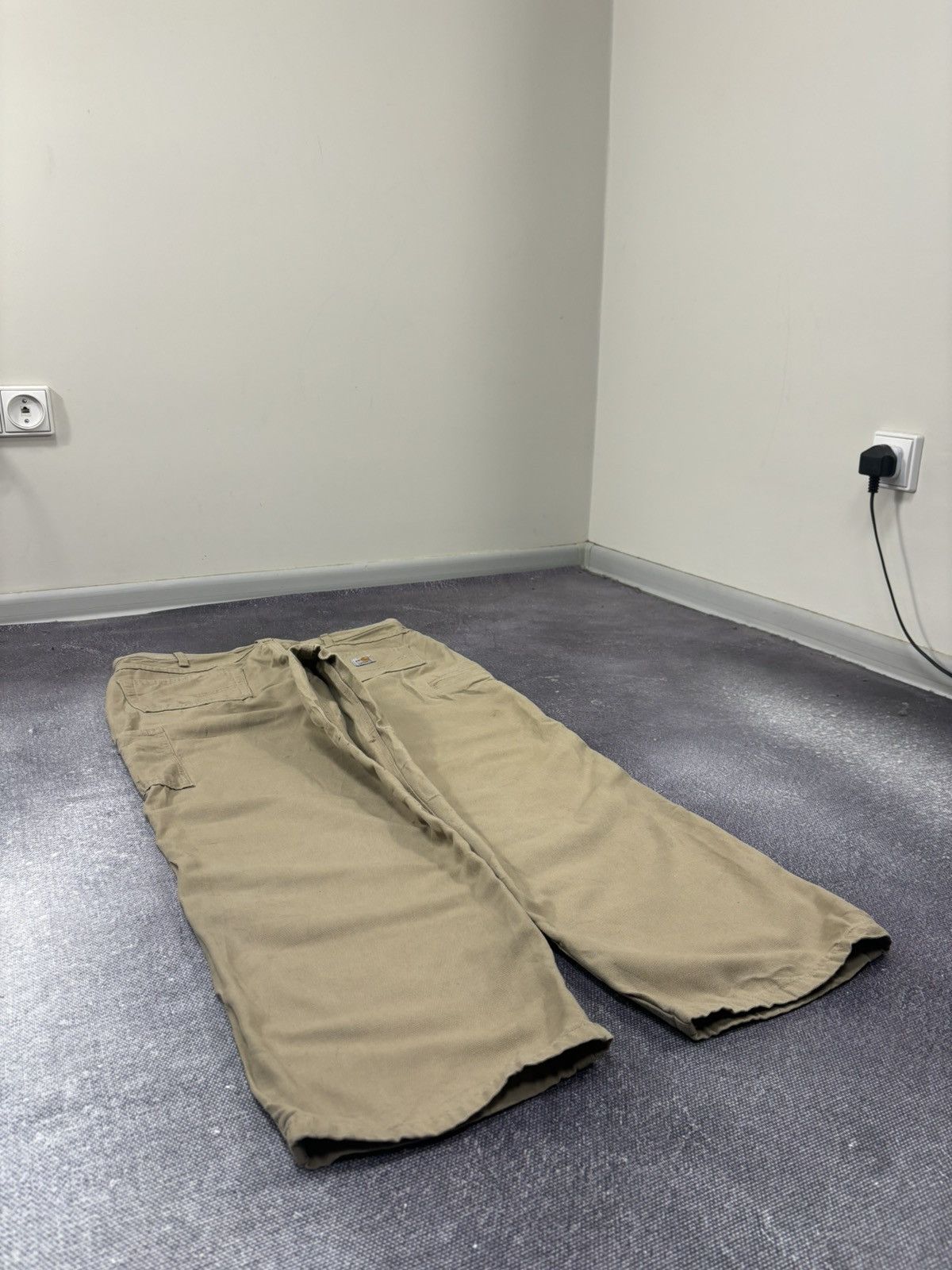 Carhartt Vintage Carhartt Flame Resistant Work Carpenter Baggy Pants Size US 36 / EU 52 - 3 Thumbnail