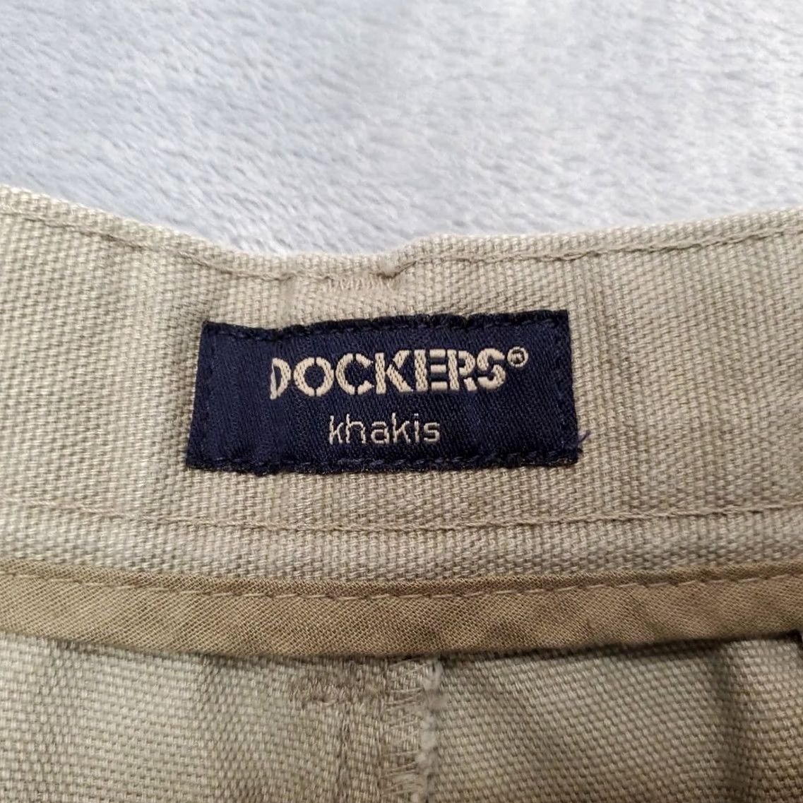 Dockers VTG Dockers Pants Mens 36x32 Chino Pleated Cotton Canvas Beige 100% Cotton Casual 90s Mens Size US 36 / EU 52 - 4 Thumbnail