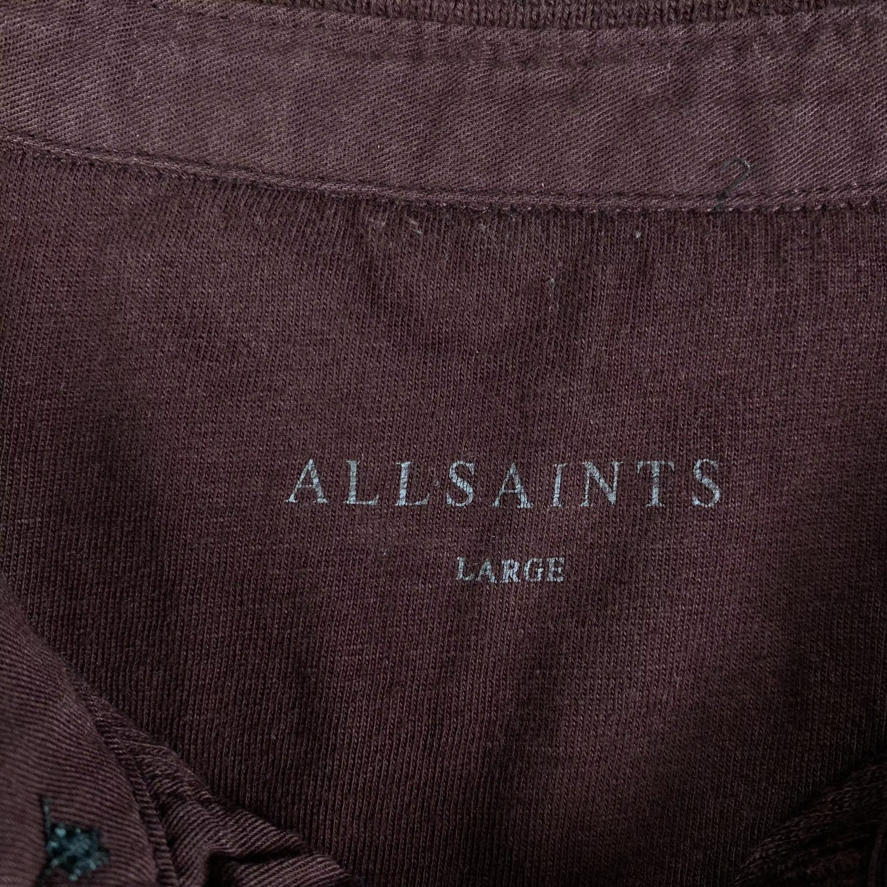 Allsaints Mens Long Sleeve Allsaints Size L Size US L / EU 52-54 / 3 - 5 Thumbnail