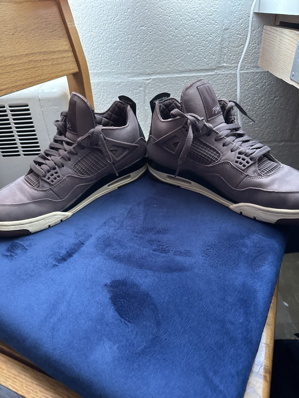A Ma Maniere × Jordan Brand Jordan 4 Retro SP A Ma Maníere Violet Ore Size US 11.5 / EU 44-45 - 3 Thumbnail