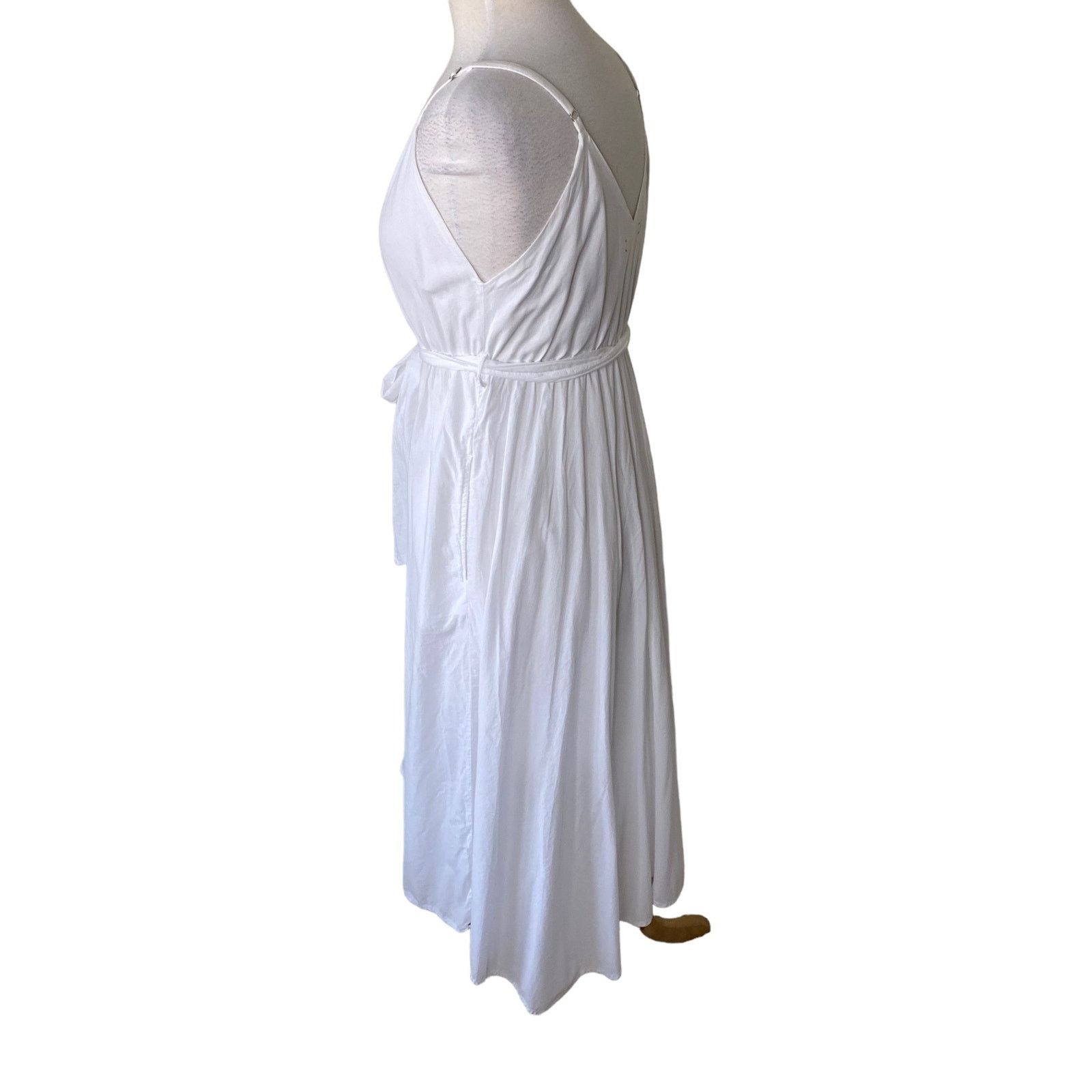 Xirena XIRENA Karolina White 100% Cotton Midi Dress Size Small Size S / US 4 / IT 40 - 7 Thumbnail