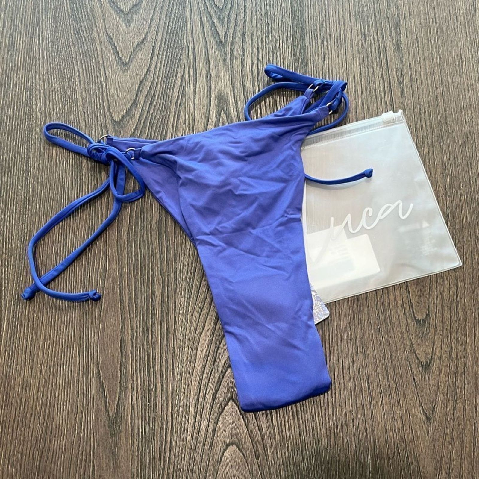 Vintage NWT Toluca Rita Midi Bikini Bottom Hydra Blue Size L Size L / US 10 / IT 46 - 1 Thumbnail