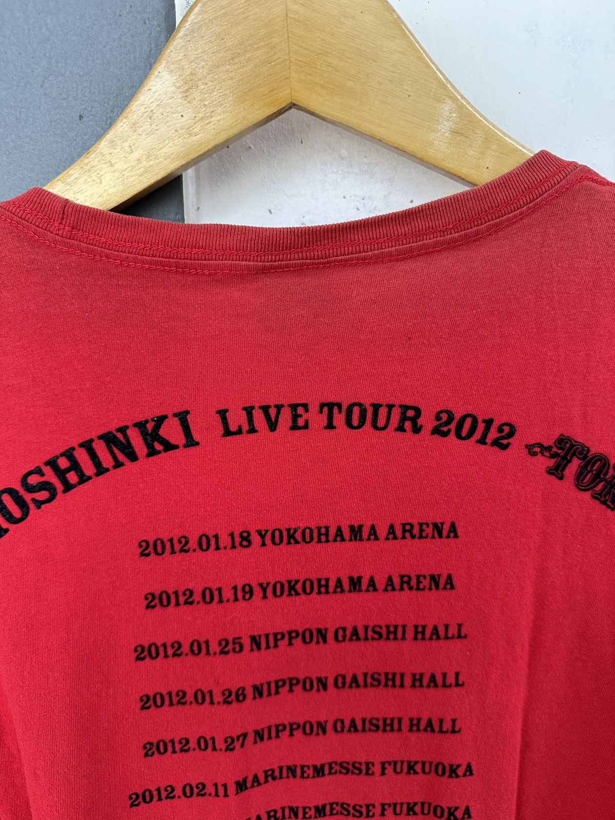 Band Tees × Beauty Beast × If Six Was Nine TVXW TOHOSHINKI TONE TOUR DUO POP STUDED TSHIRT Size US S / EU 44-46 / 1 - 7 Thumbnail