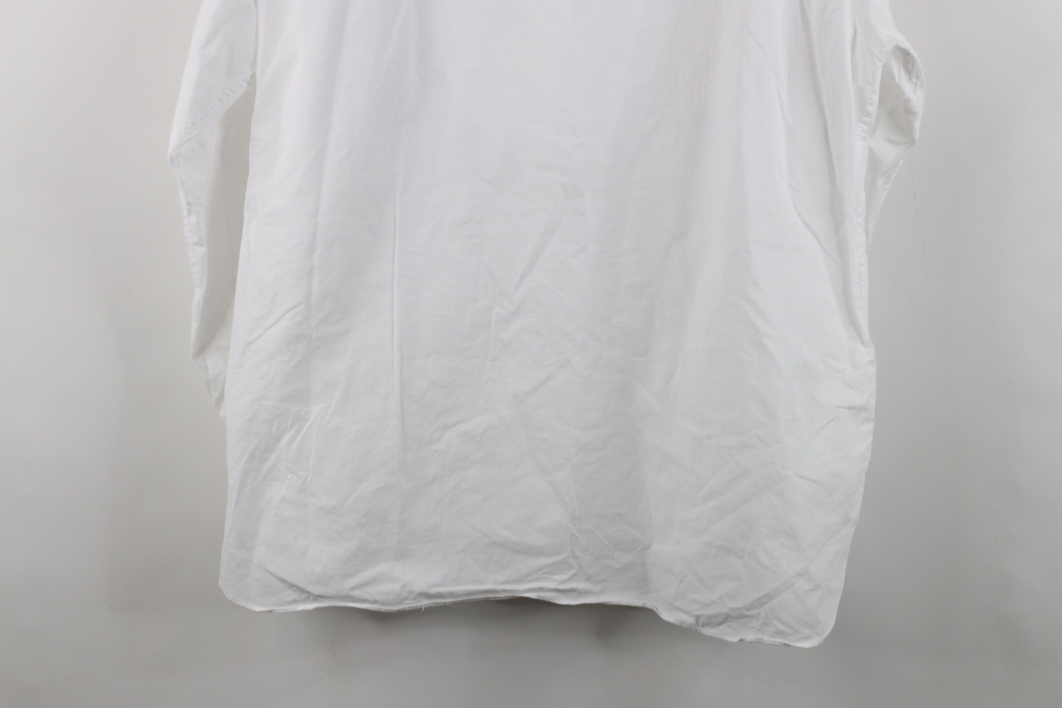 Ralph Lauren Vintage 90s Ralph Lauren Tuxedo Button Dress Shirt White Size US L / EU 52-54 / 3 - 11 Thumbnail