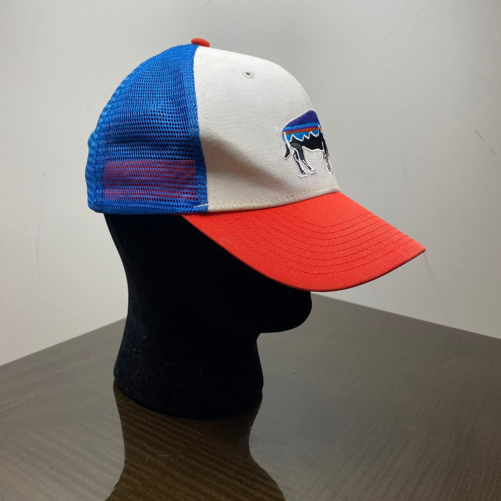 Patagonia Patagonia Fitz Roy Bison Trucker Hat Snapback Adjustable Size ONE SIZE - 3 Thumbnail