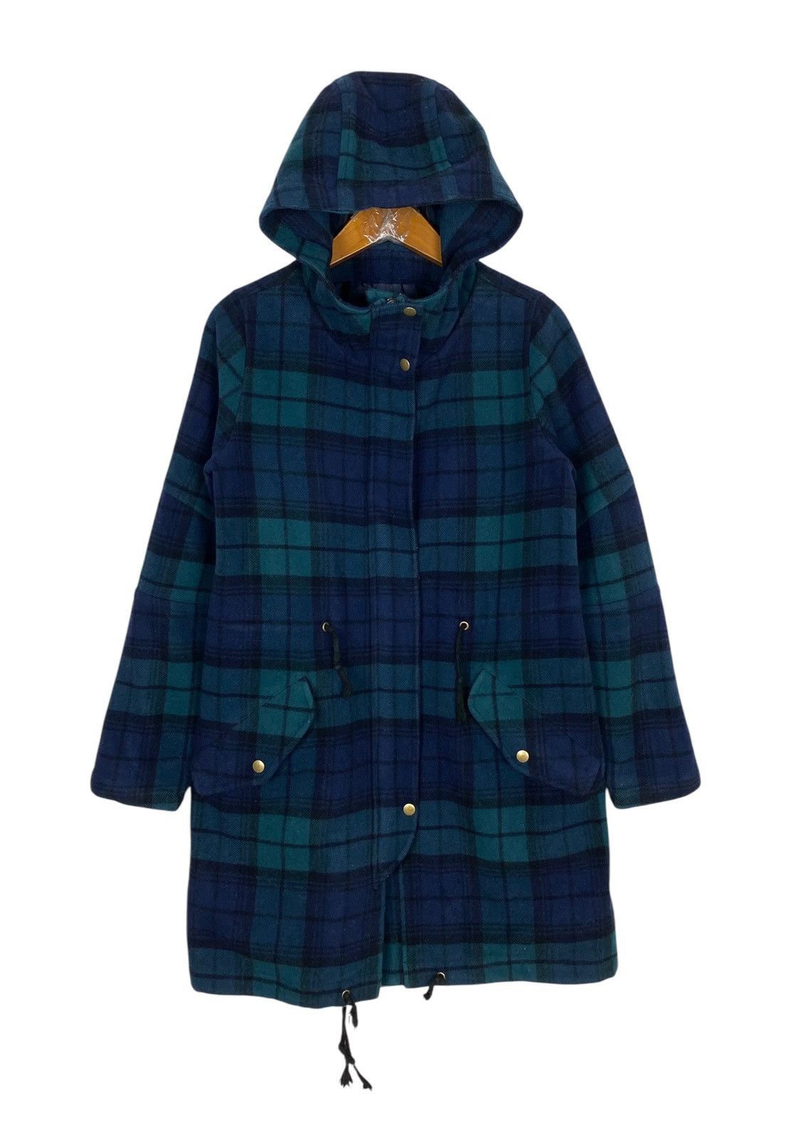 ATSURO TAYAMA Rare‼️ Atsuro Tayama Tartan Hoodie Made in Japan Size M / US 6-8 / IT 42-44 - 1 Thumbnail