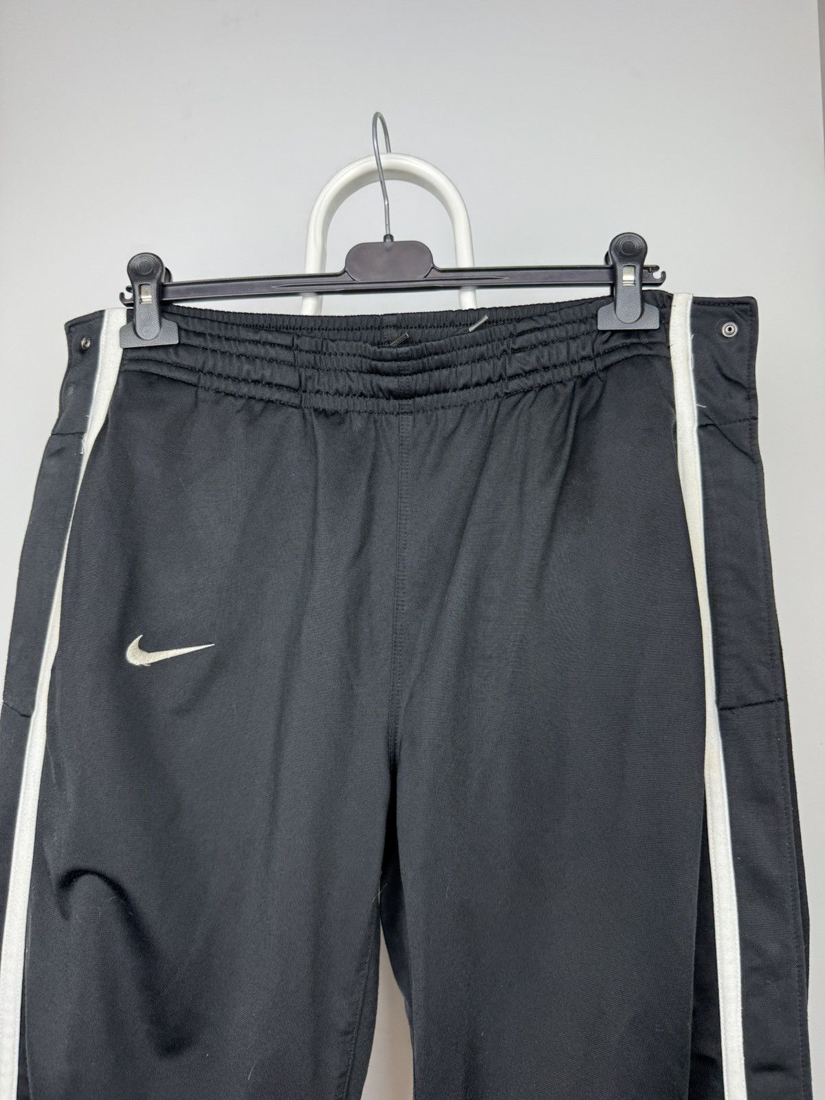 Nike × Vintage Vintage 90s Nike Total 90 Track Pants Joggers Drill Size US 33 - 2 Thumbnail