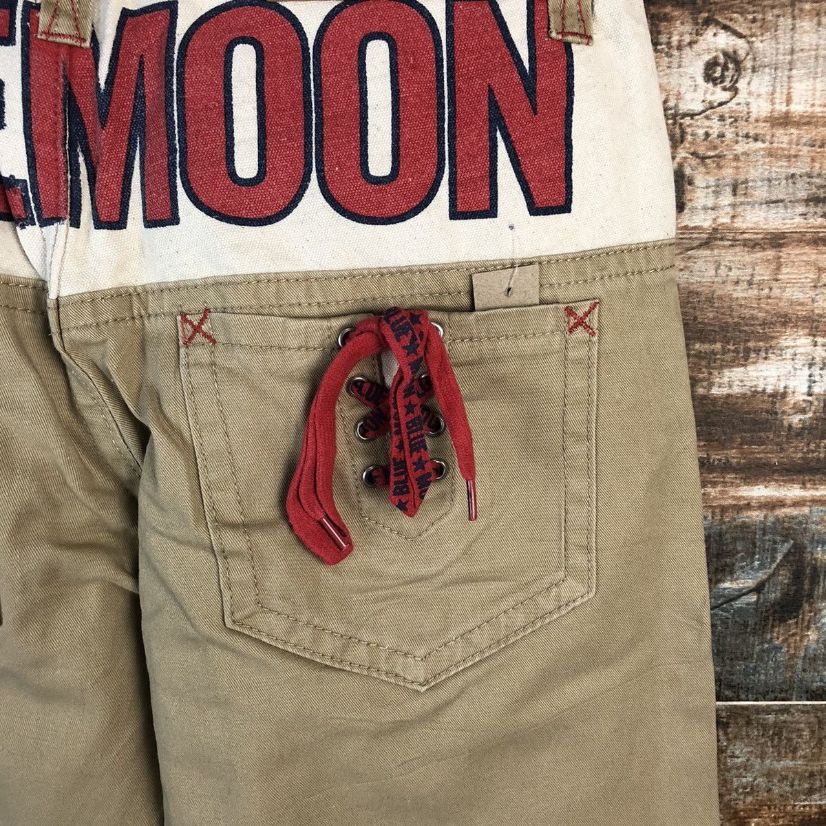 Japanese Brand DL Blue Moon Blue Beige Casual Pants #C741DL Size US 31 - 5 Thumbnail