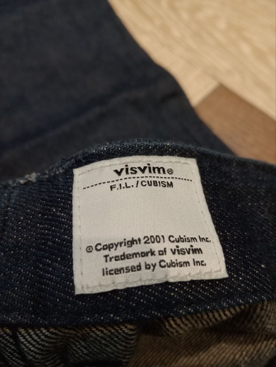 Visvim VISVIM VINTAGE DESIGN SELVEDGE BLUE DENIM FLARED PANTS Size US 31 - 7 Thumbnail