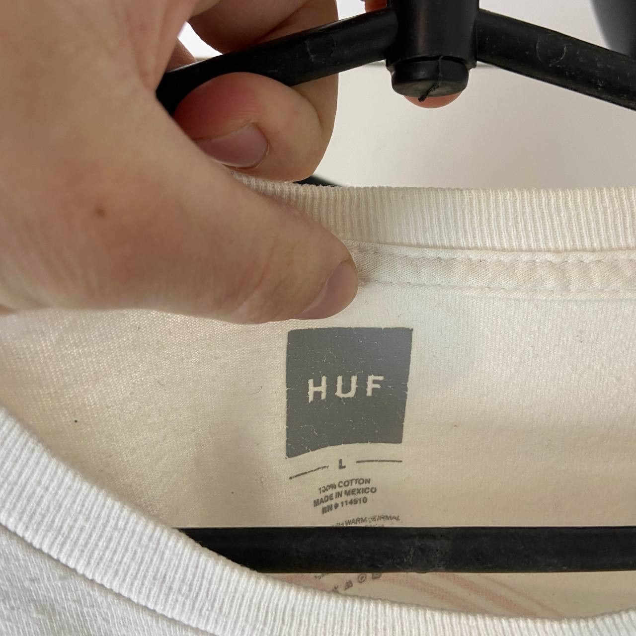 Huf T-Shirt HUF A.C.A.B. Wordl Wide Dirtbag Crew Print Oversized Size US L / EU 52-54 / 3 - 4 Thumbnail