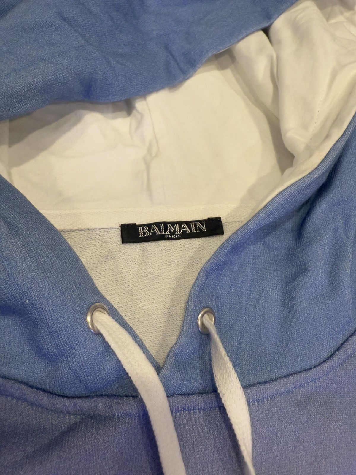 Balmain Balmain Paris Palm Tree Sunset Zip Hoodie SS19 - Size S Size US S / EU 44-46 / 1 - 3 Thumbnail