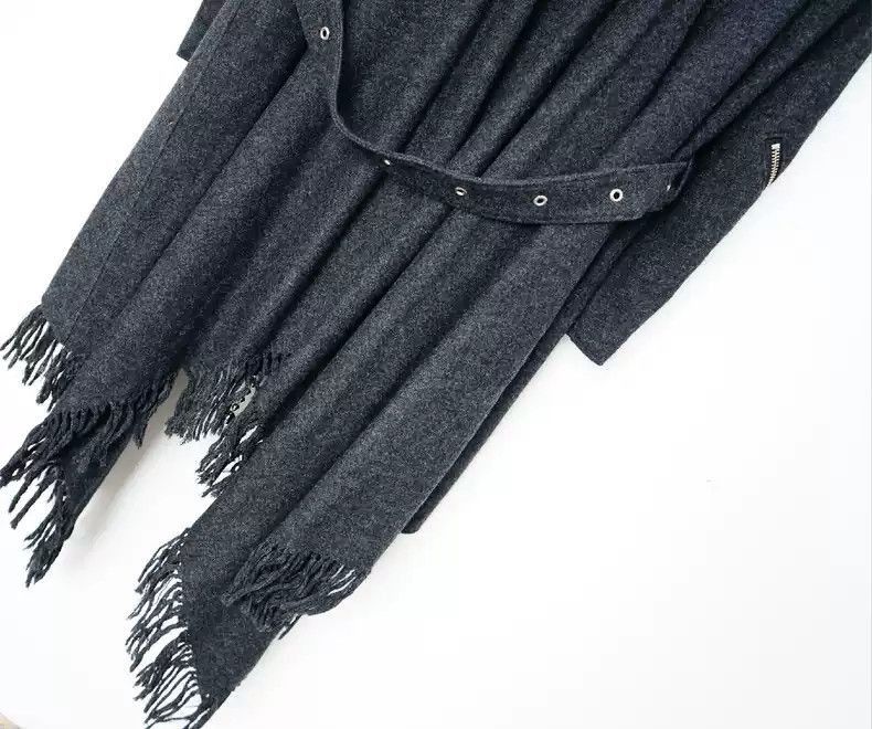 Undercover undercover Autumn/Winter Fringe Wool coat Size US S / EU 44-46 / 1 - 8 Thumbnail