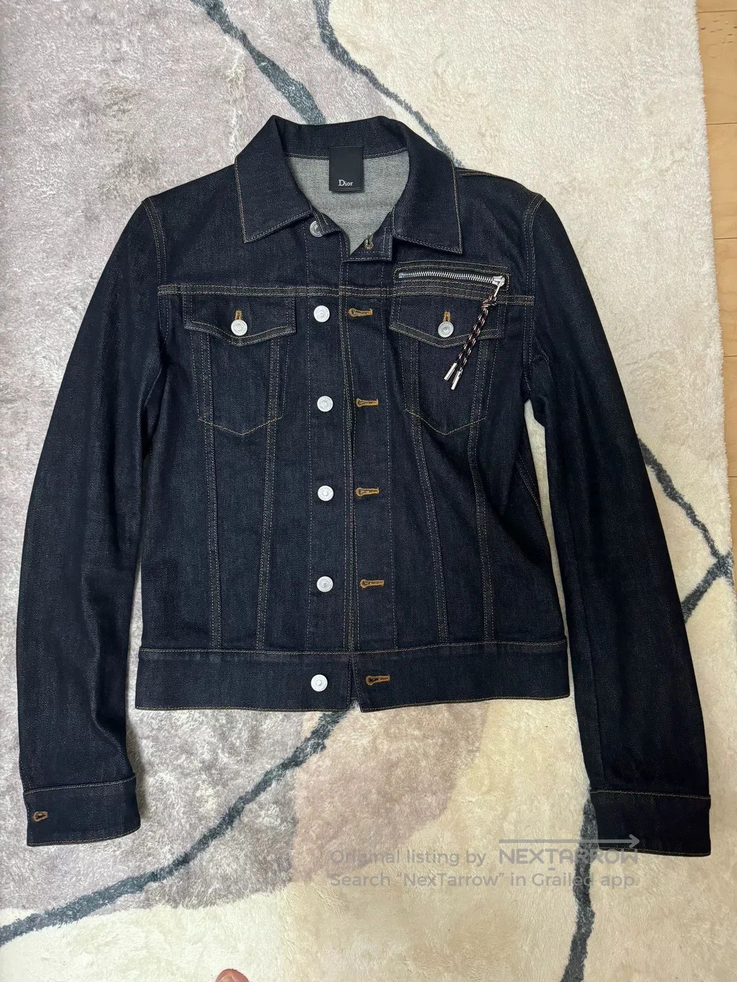 Dior Diorhomme Men's Denim Jacket. Size US S / EU 44-46 / 1 - 1 Thumbnail