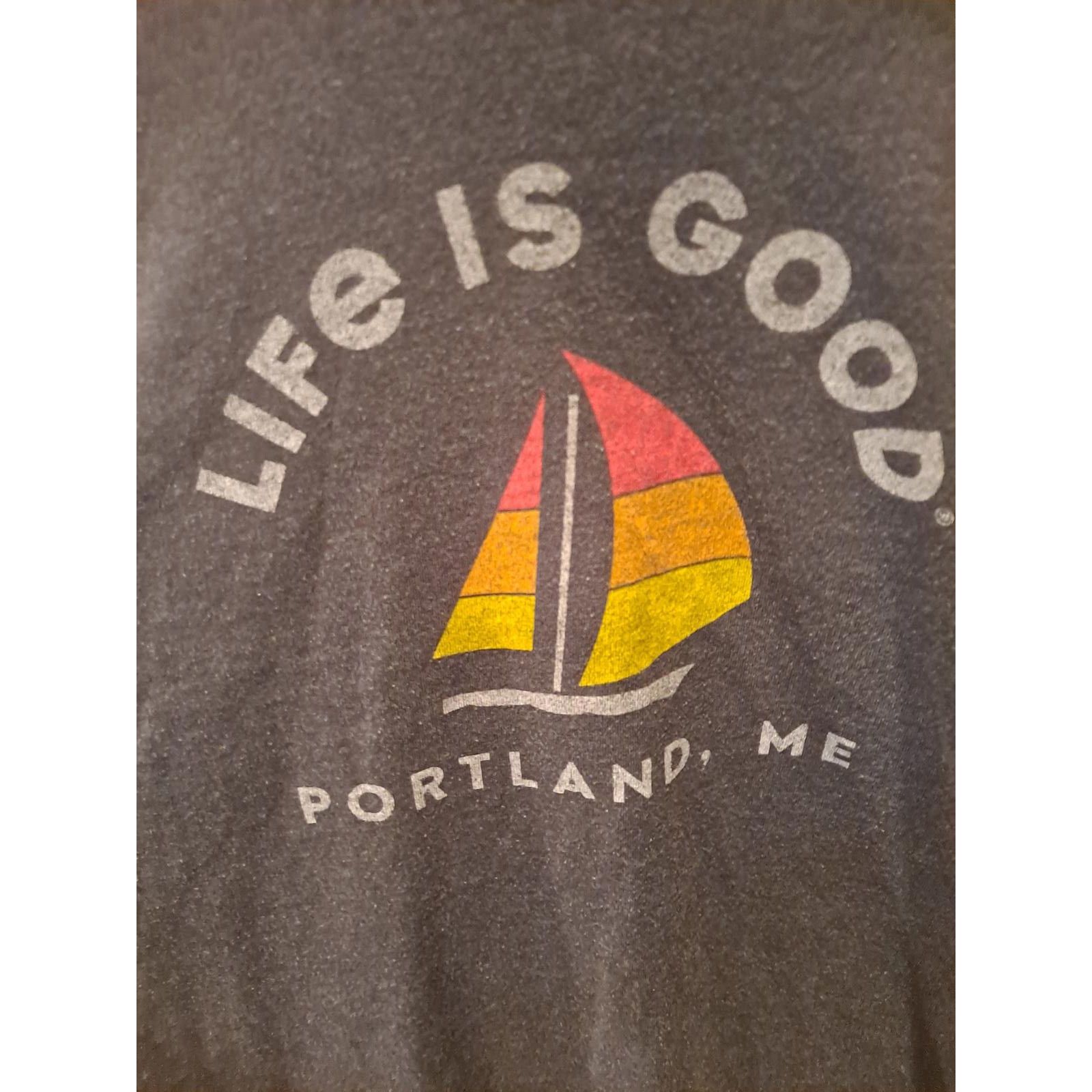 Life is Good Life is Good Portland ME Size Medium Size US M / EU 48-50 / 2 - 2 Thumbnail