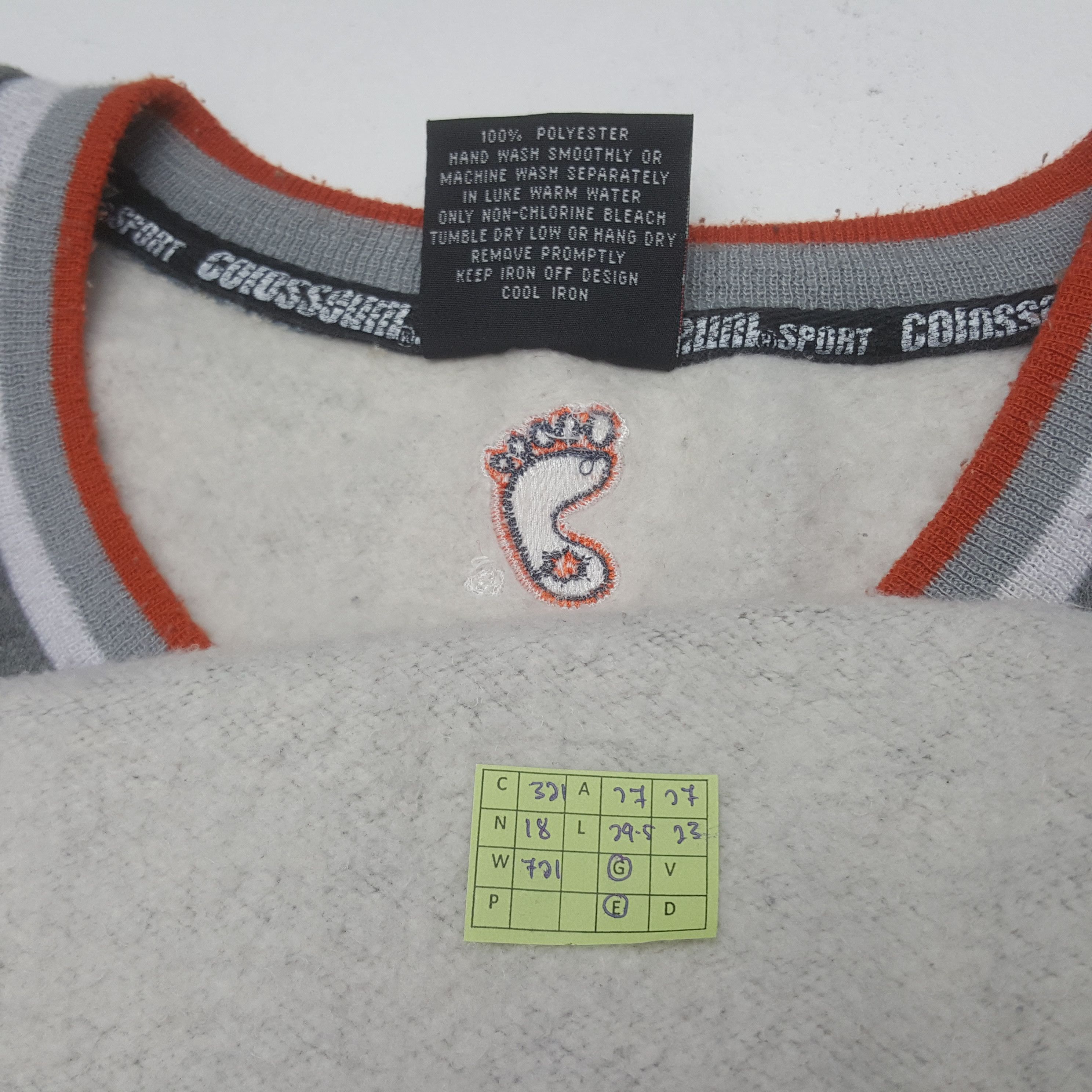 Colosseum Athletics Vintage Carolina American Promo Sweatshirt C321N18 Size US XXL / EU 58 / 5 - 8 Thumbnail