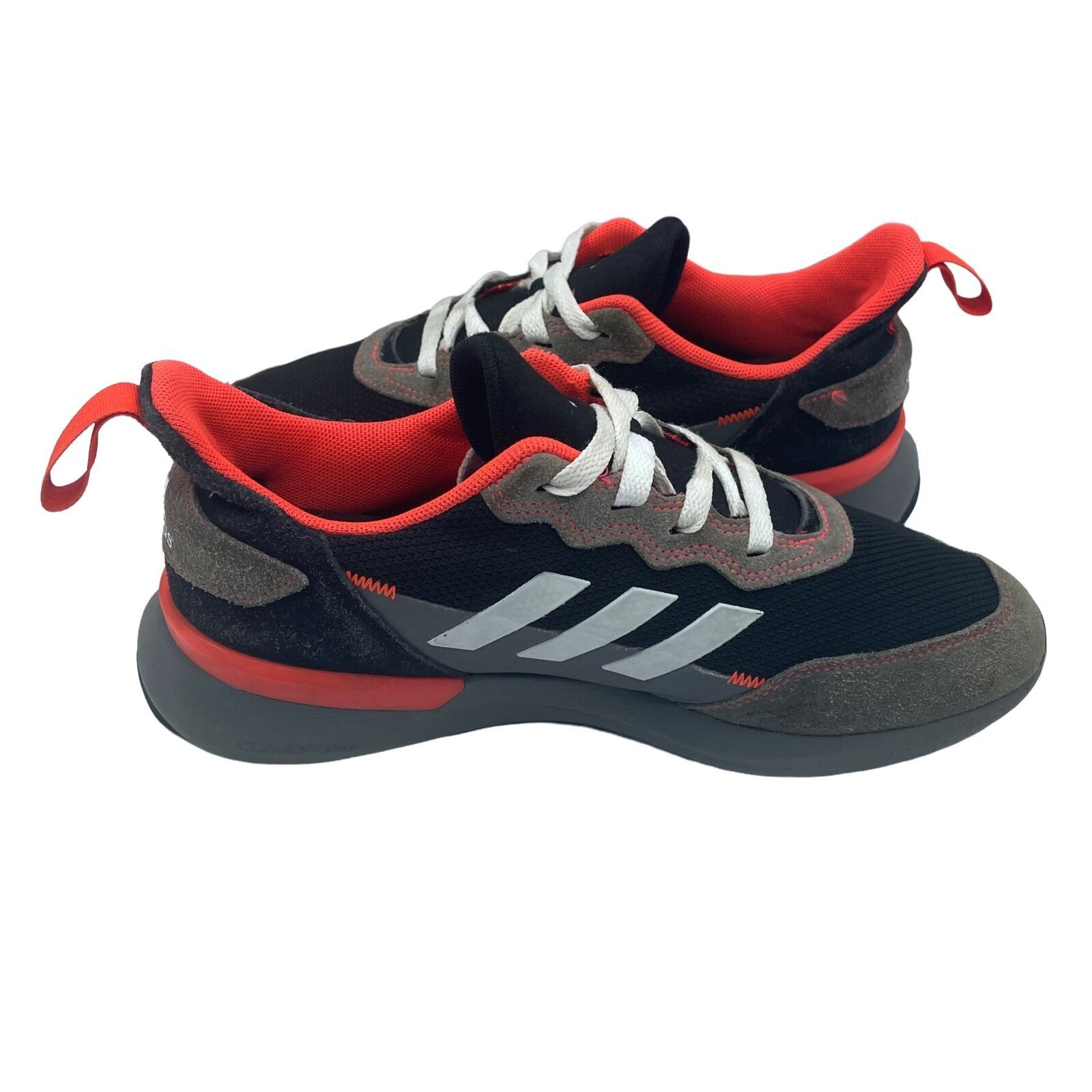 Adidas Adidas Rapidarun Elite Running Athletic Shoe Black Orange 6 Size US 6 / EU 39 - 5 Thumbnail