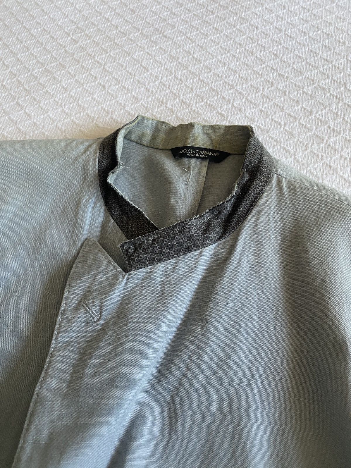 Dolce & Gabbana Dolce & Gabbana linen Blazer Size 48R - 4 Thumbnail