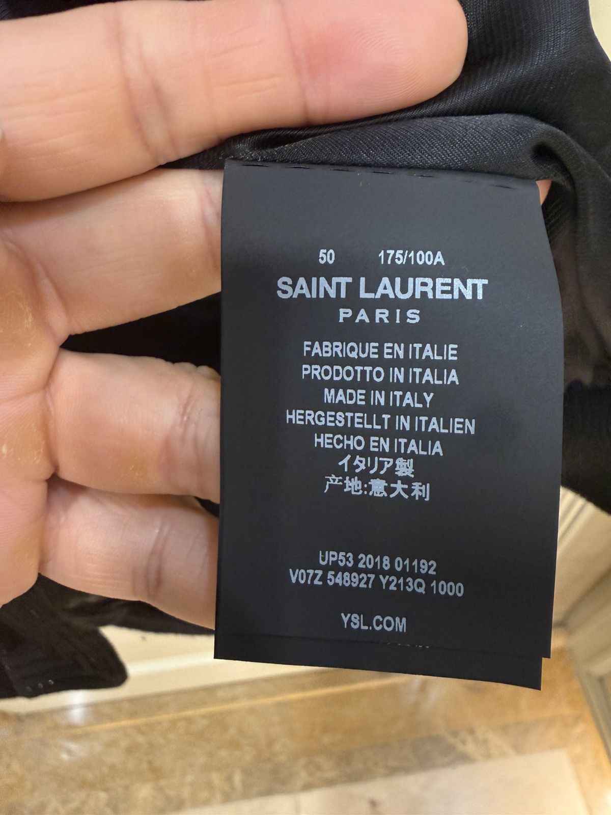 Saint Laurent Paris runway rhinestone embroidered vest size50 Size US M / EU 48-50 / 2 - 12 Thumbnail