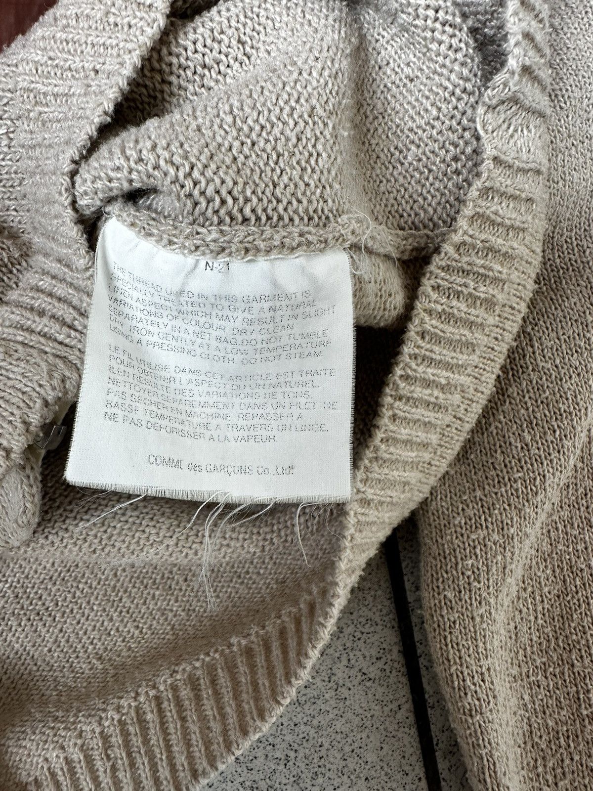 Japanese Brand × Maison Margiela Maison Margiela knit t shirt Size US S / EU 44-46 / 1 - 4 Thumbnail