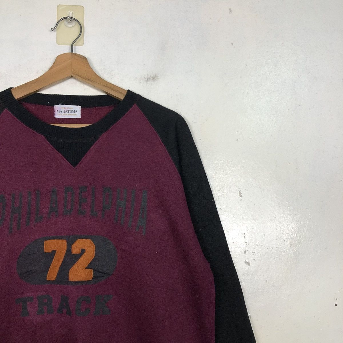 Japanese Brand 📌Philadelphia 72 Track Sweatshirt Big Logo Size US M / EU 48-50 / 2 - 8 Thumbnail