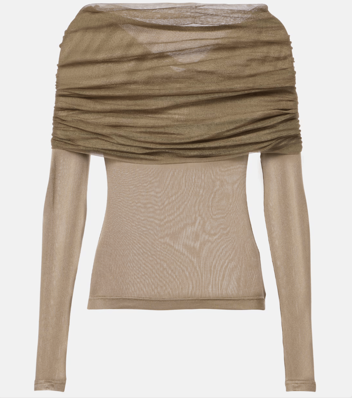 Christopher Esber Sonora Veiled Long Sleeve Top Size M / US 6-8 / IT 42-44 - 4 Thumbnail
