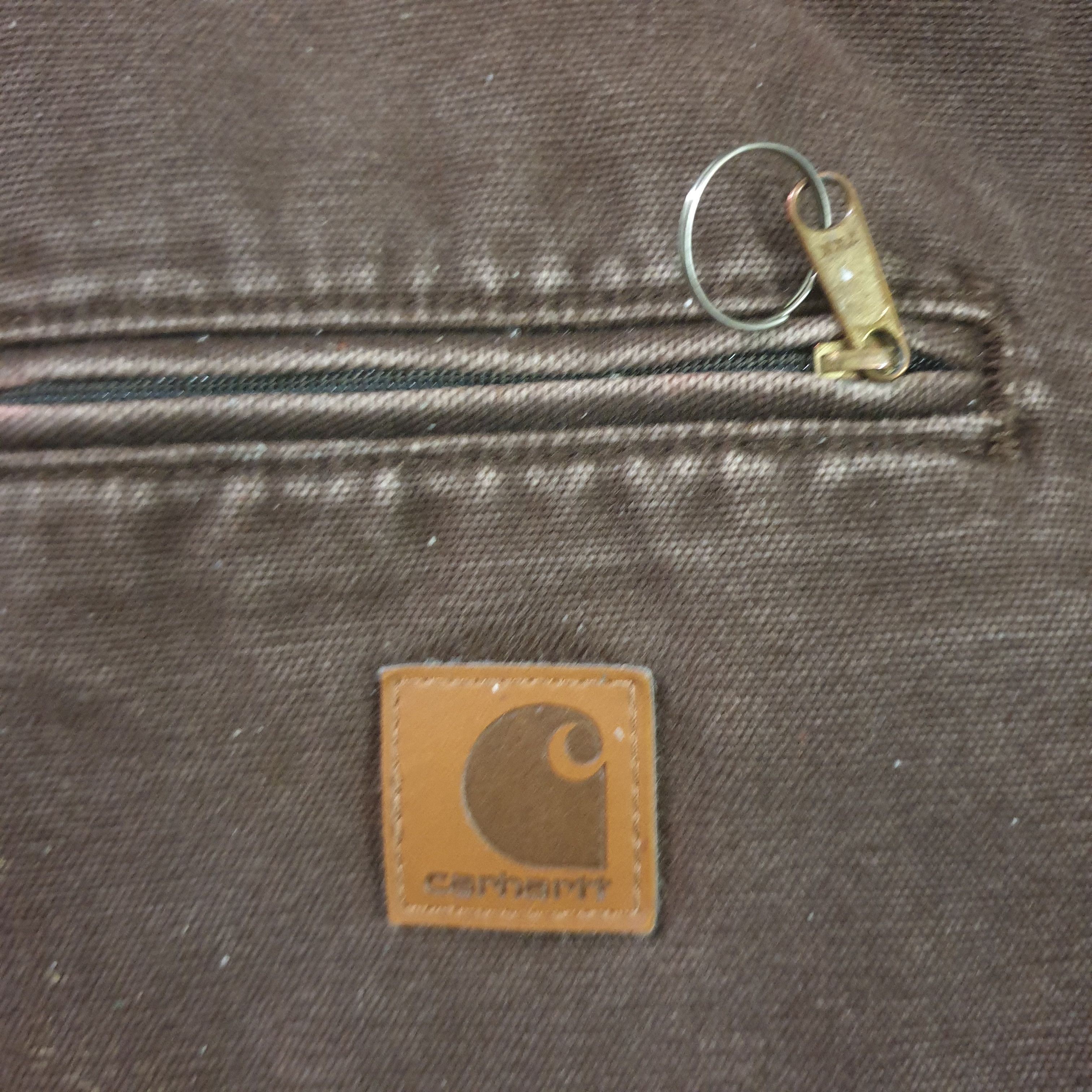 Carhartt Carhartt J141 DKB Dark Brown Jacket Sherpa-Lined M Size US M / EU 48-50 / 2 - 4 Thumbnail