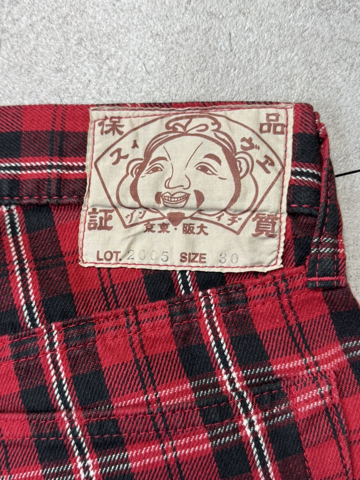 Evisu Evisu Plaid Pants Size US 30 / EU 46 - 3 Thumbnail