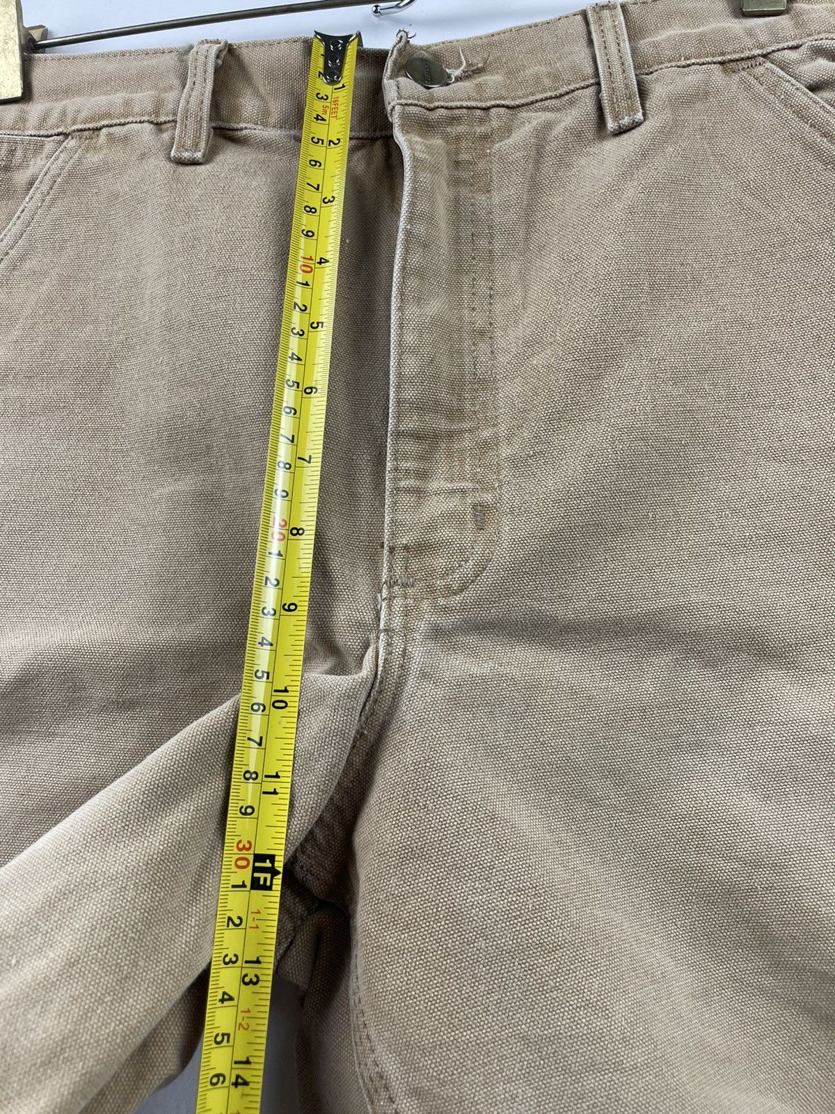 Nike Vintage Carhatt Carpenter Short Size US 35 - 11 Thumbnail