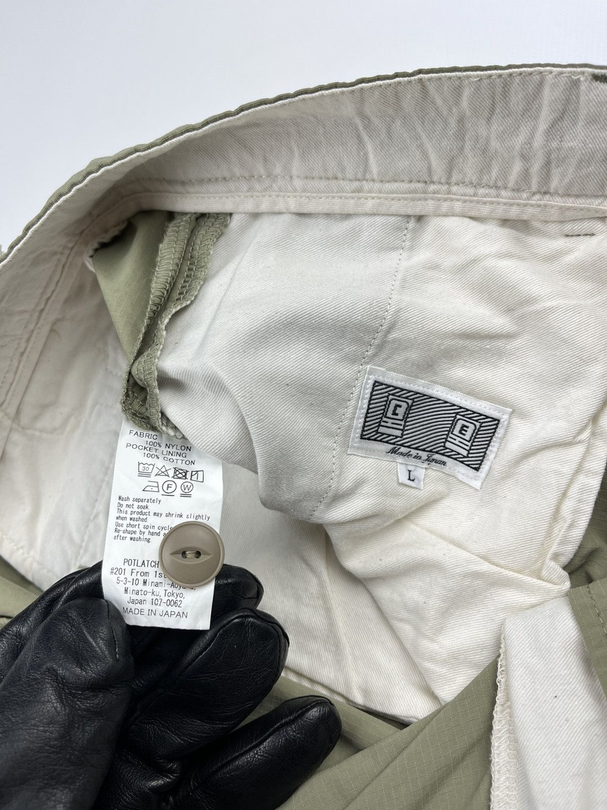 Cav Empt Cav Empt Tapered pleated tiptop chinos khaki Size US 34 / EU 50 - 8 Thumbnail