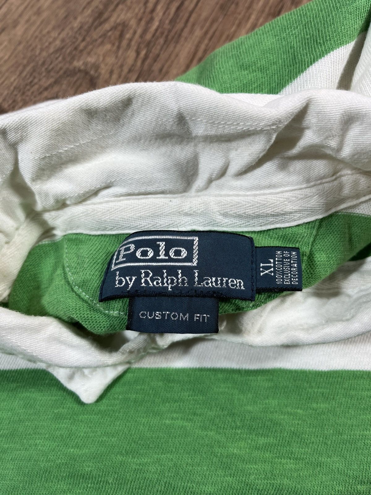 Polo Ralph Lauren Vintage Polo Ralph Lauren Rugby Long Sleeve Shirt 90s Size US XL / EU 56 / 4 - 6 Thumbnail