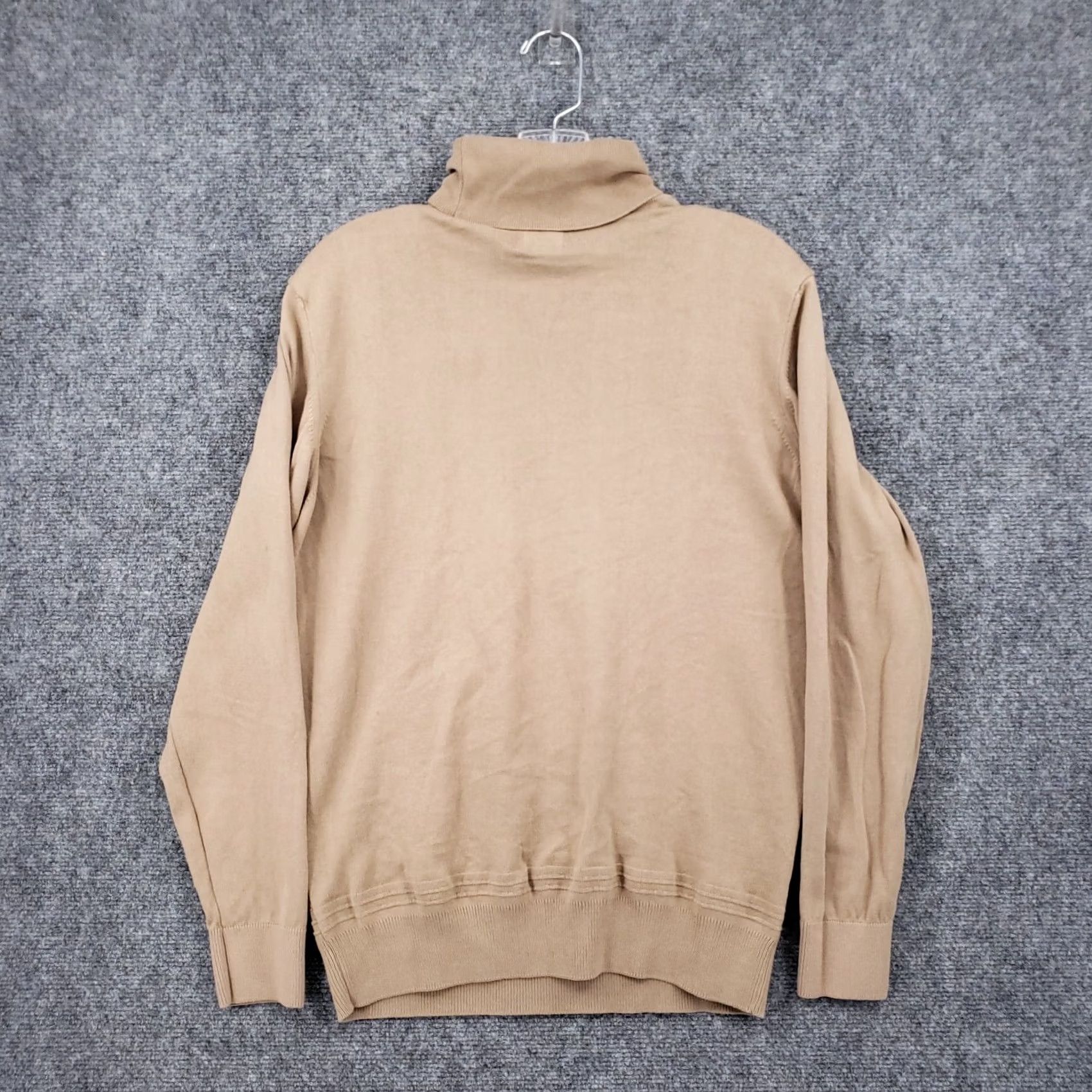 Zara Zara Sweater Womens M Medium Brown Knit Long Sleeve Turtle Neck Pullover Size M / US 6-8 / IT 42-44 - 2 Thumbnail