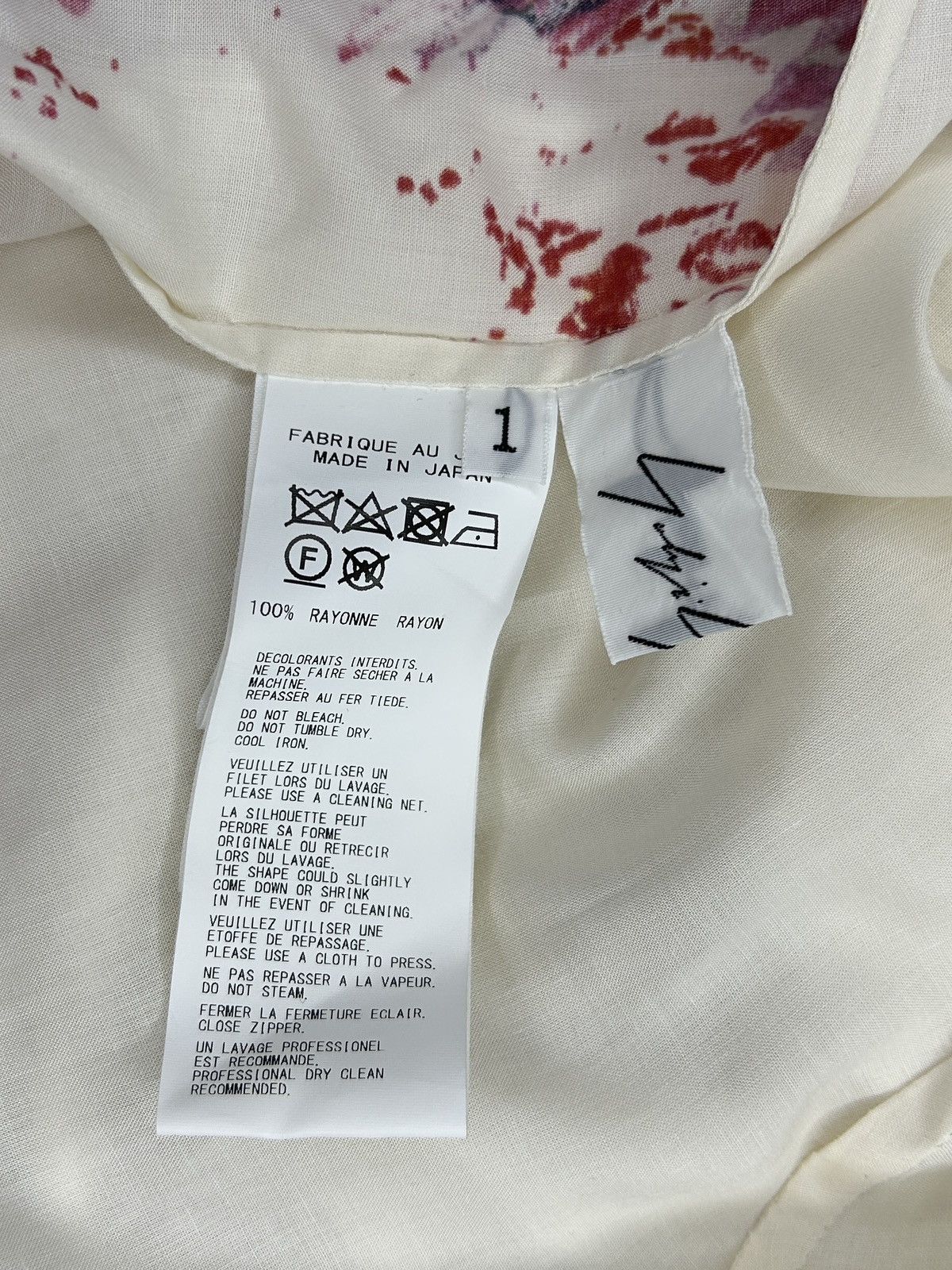 Yohji Yamamoto S/S 20 Floral Dress Size S / US 4 / IT 40 - 15 Thumbnail