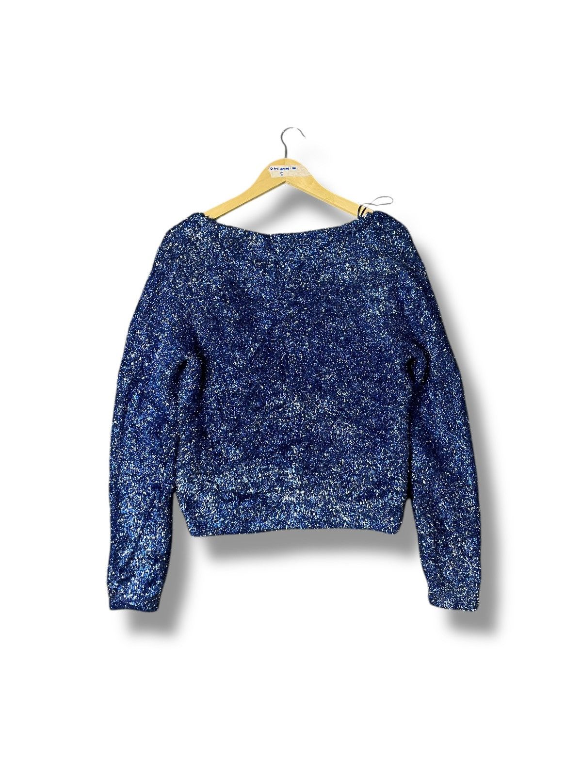 Designer × MAX&Co. × Vintage Max & Co Shiny Cardigan (53) Size M / US 6-8 / IT 42-44 - 5 Thumbnail