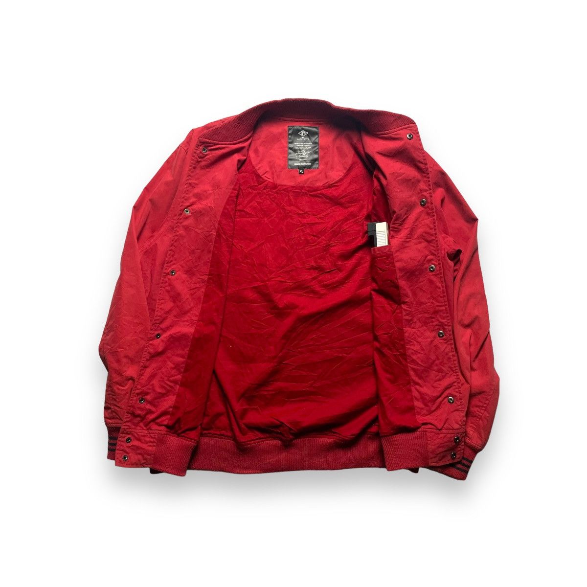 Lafayette 148 LAFAYETTE EMBROIDERED SPELL OUT VARSITY JACKET Size US XL / EU 56 / 4 - 3 Thumbnail