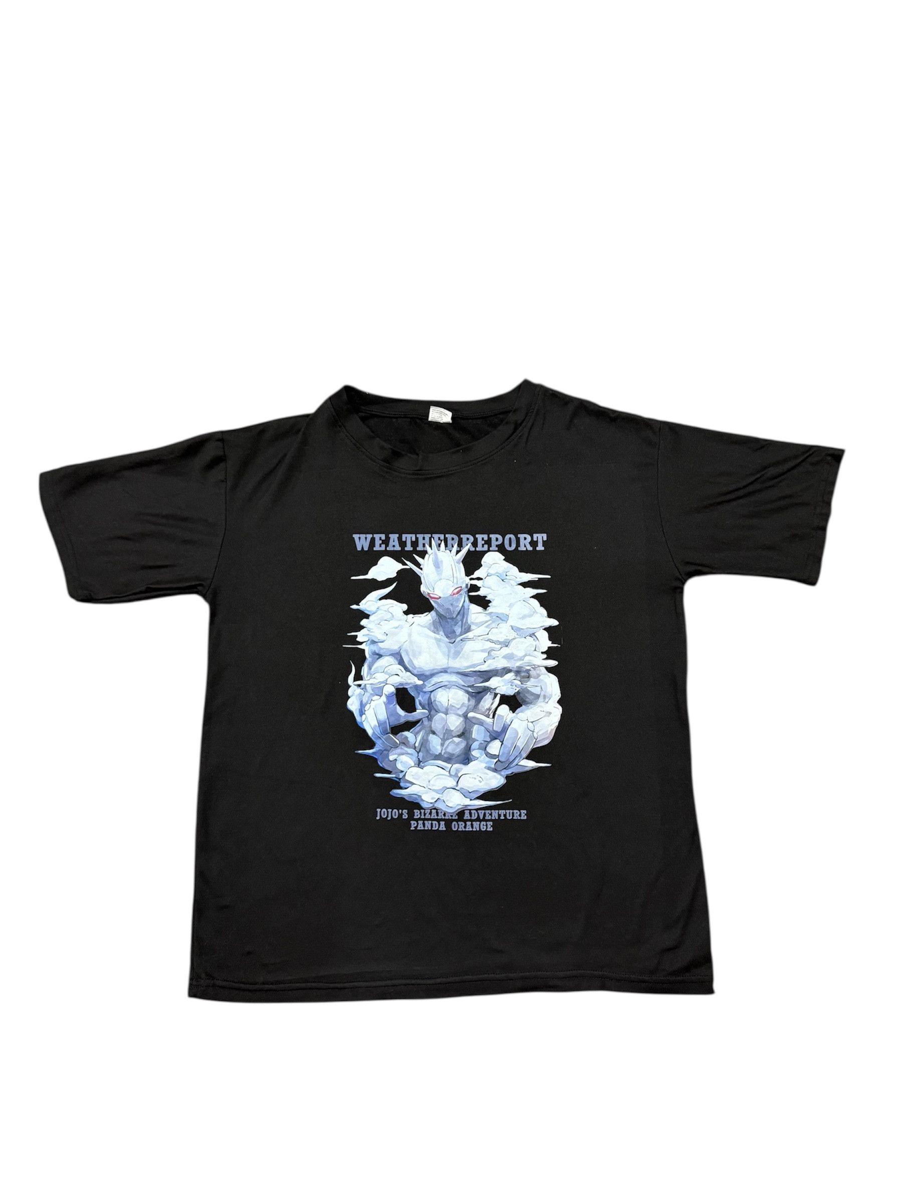 Anime Jojo’s Bizare Adventure Panda Orange Anime Tshirt Youth Size XS / US 0-2 / IT 36-38 - 1 Thumbnail