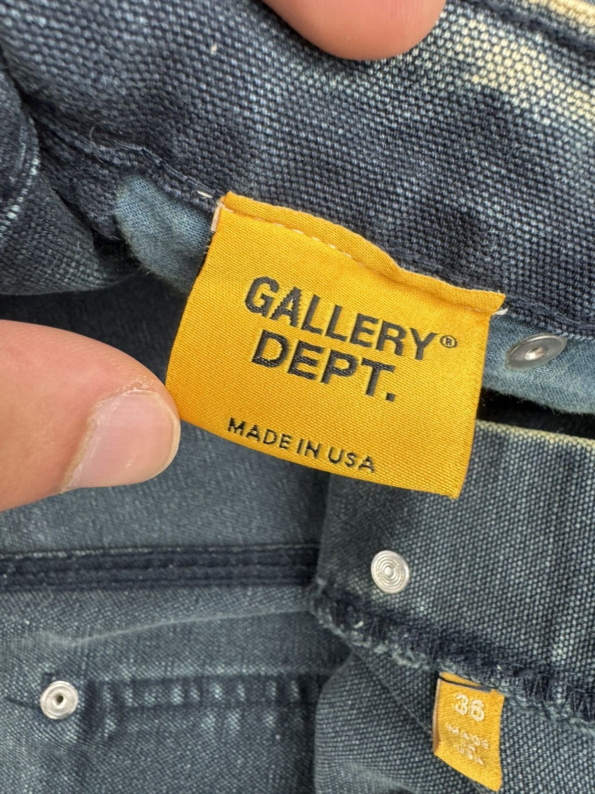 Gallery Dept. Gallery dept patch work flare pants Size US 34 / EU 50 - 6 Thumbnail