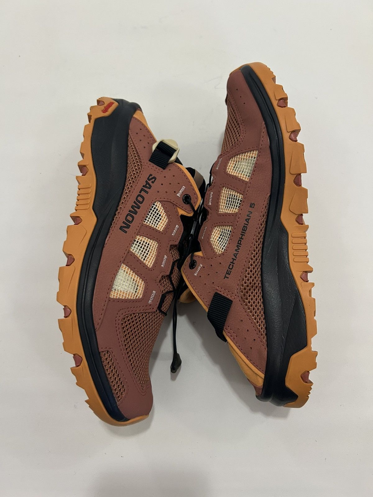 Salomon Techamphibian 5 W - Cedar Wood/Buckskin/Rose Cloud Size US 8.5 / EU 41-42 - 8 Thumbnail