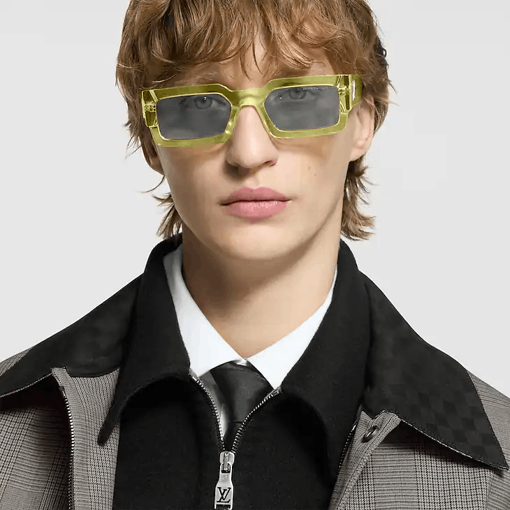 Louis Vuitton LV Clash Low Square Sunglasses - E Size ONE SIZE - 5 Thumbnail