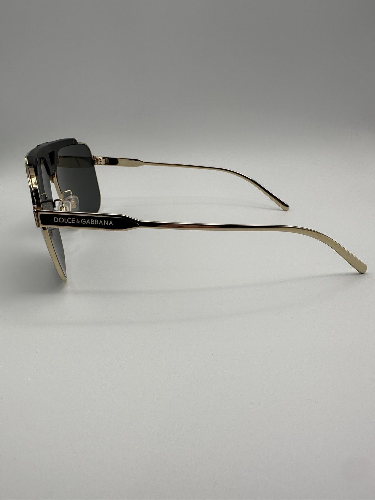 Dolce & Gabbana Dolce & Gabbana Gold Aviator Sunglasses Size ONE SIZE - 4 Thumbnail
