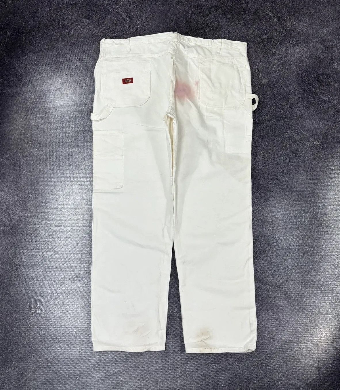 Dickies × Vintage Vintage Dickies Y2K White USA Hype Work Baggy Pants Size US 44 / EU 60 - 1 Thumbnail