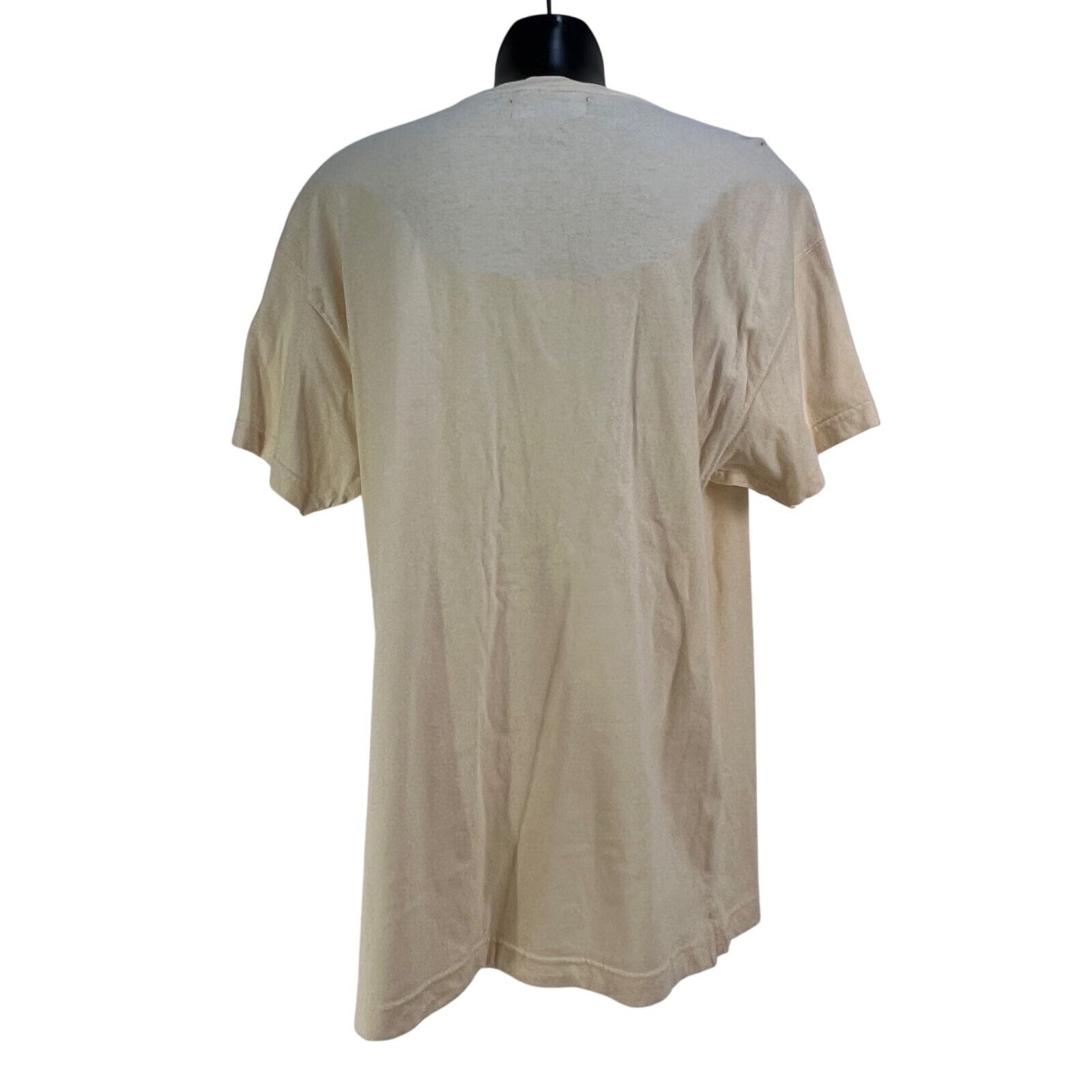 Abercrombie & Fitch × Vintage Vintage Abercrombie & Fitch T Shirt Ivory Yellow Cotton Ttop Size US L / EU 52-54 / 3 - 5 Thumbnail