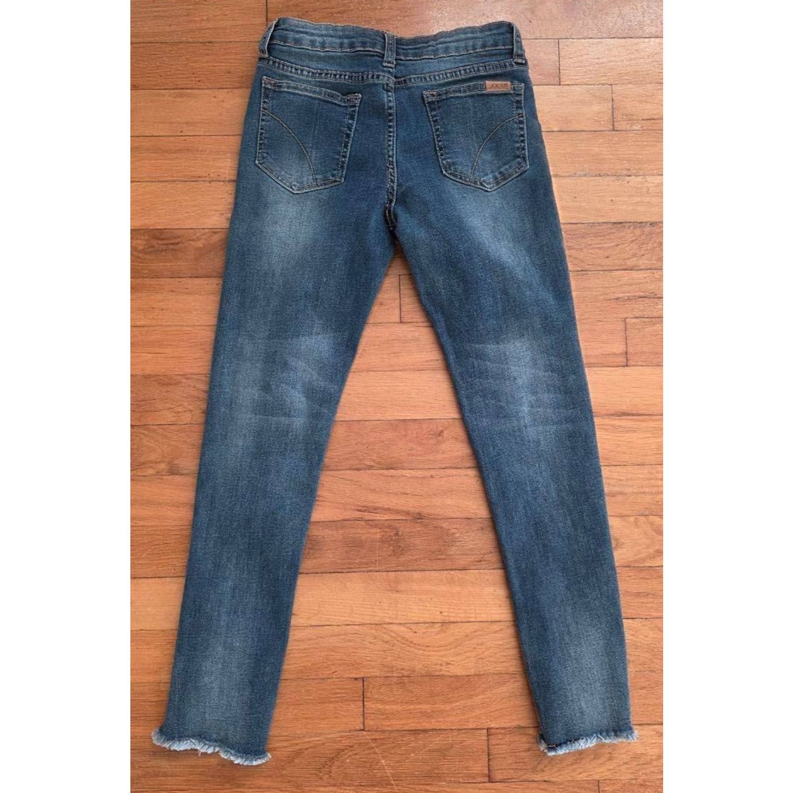 Joe's Joe's Jeans Ankle Mid-Rise Skinny Jeans Wash Size 14 A001150 Size 36" / US 14 / IT 50 - 2 Thumbnail